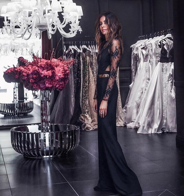 Chic Black Mermaid Prom Dress/Black Evening Dress With Feathers Y1881 main image 1