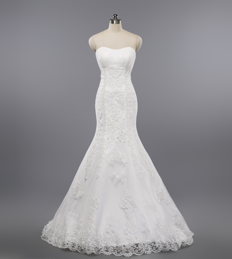 Elegant Mermaid Lace Wedding Dress Rw03 on Luulla